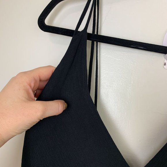 Lulu’s Lost in Paradise Black Maxi Dress XS - Picture 3 of 7